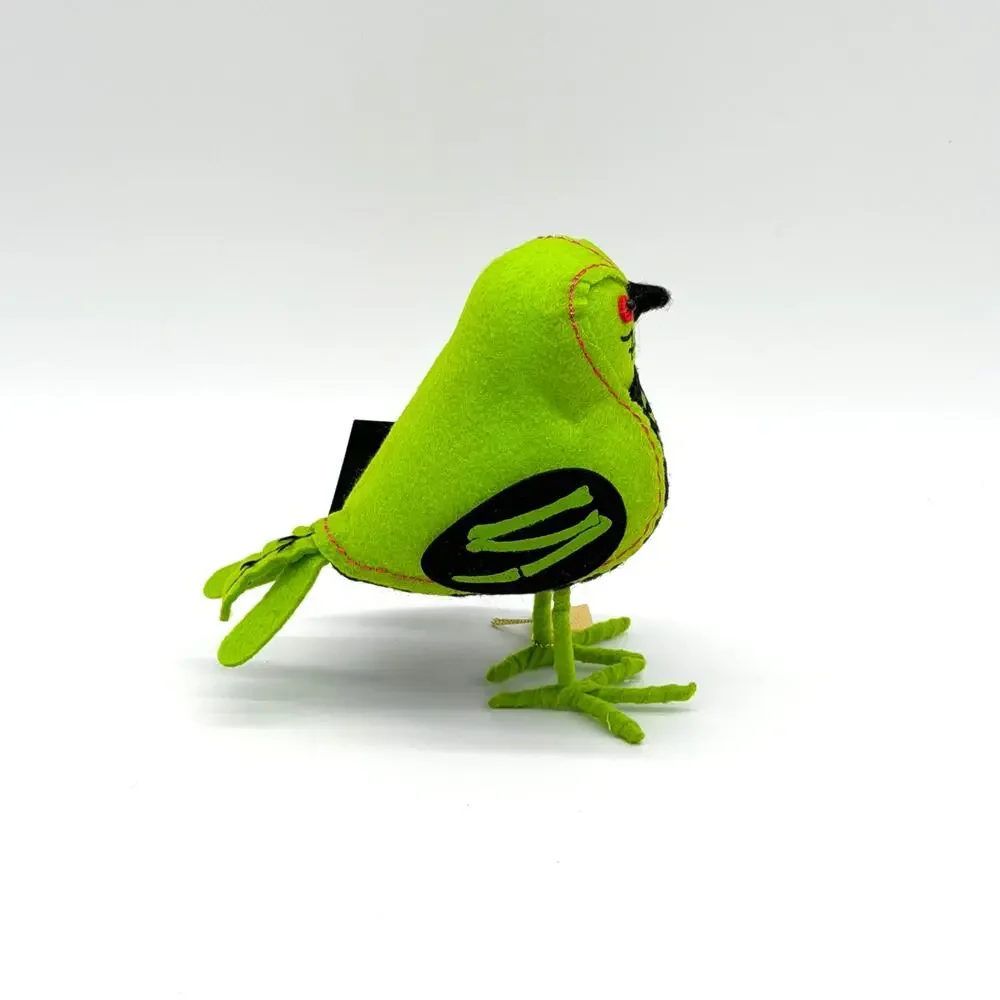 Target Featherly Friends Bird X-Ray Neon Green Skeleton Halloween 2024 NEW